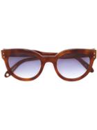Garrett Leight - Garrett Leight X Thierry Lasry 'collab No. 3' Sunglasses - Women - Plastic/acetate - One Size, Women's, Brown, Plastic/acetate