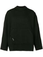 Ader Error Dropped Shoulder Jumper - Black