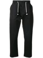 The Silted Company Cropped Trousers - Black
