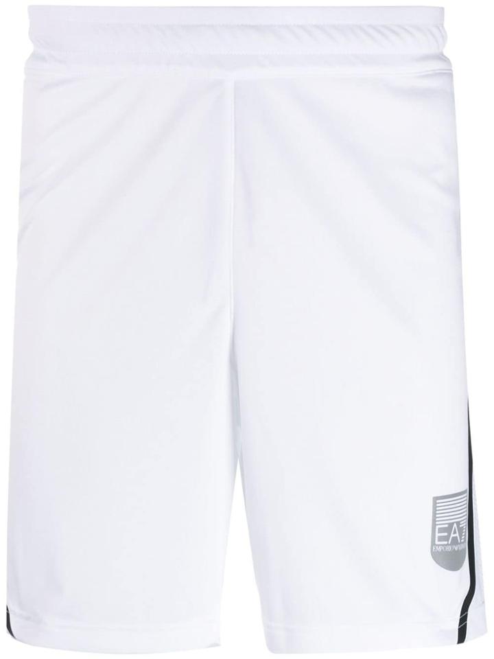 Ea7 Emporio Armani Running Shorts - White