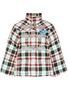 Gucci Crystal-embellished Puffer Jacket - White