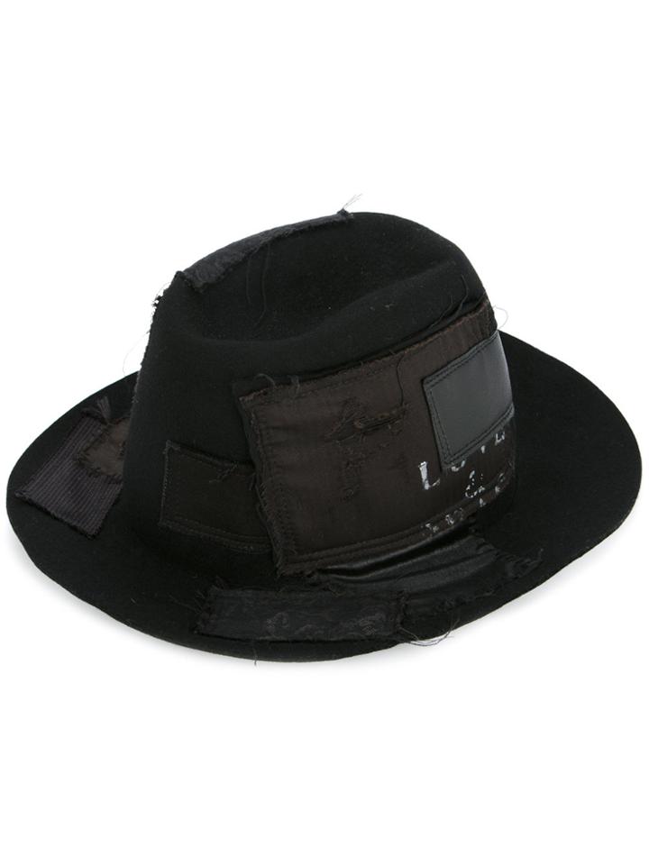 Roar Patchwork Hat - Black