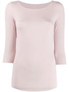Majestic Filatures Stretch Jersey Top - Pink