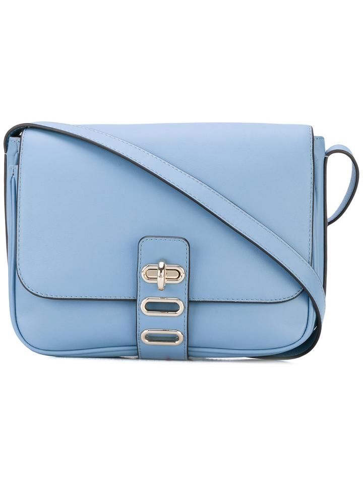 Tila March - Manon Shoulder Bag - Women - Leather - One Size, Blue, Leather
