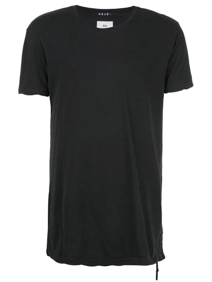 Ksubi Seeing Lines Plain T-shirt - Black