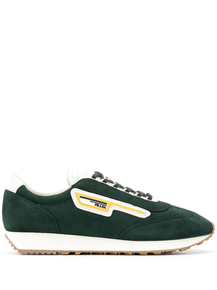 Prada Prada - Man - Milano 70 Nabuk - Green