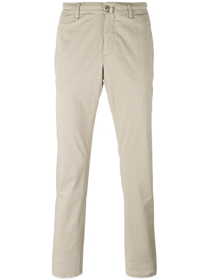 Lardini Basic Xino Trousers - Nude & Neutrals