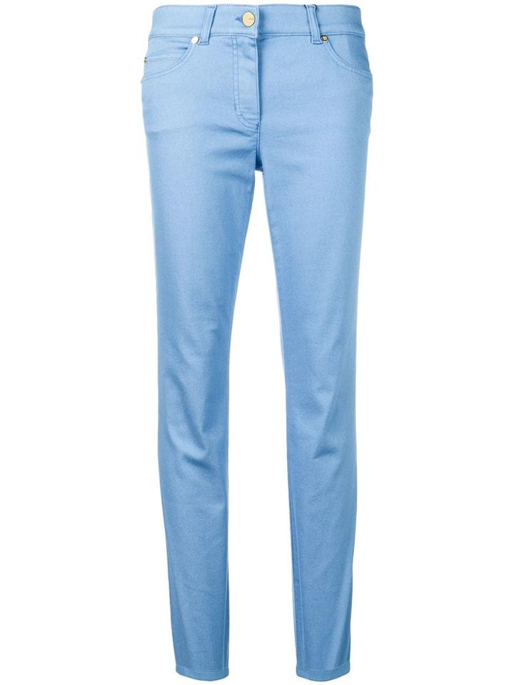 Escada Low Rise Skinny Jeans - Blue
