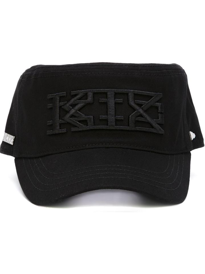 Ktz Ktz X New Era Embroidered Logo Military Cap - Black