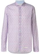 Tintoria Mattei Floral Print Shirt - Blue