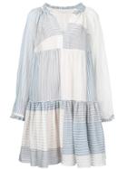 Stella Mccartney Erika Striped Dress - Blue