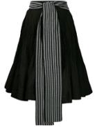 Jw Anderson Belted Skirt - Black