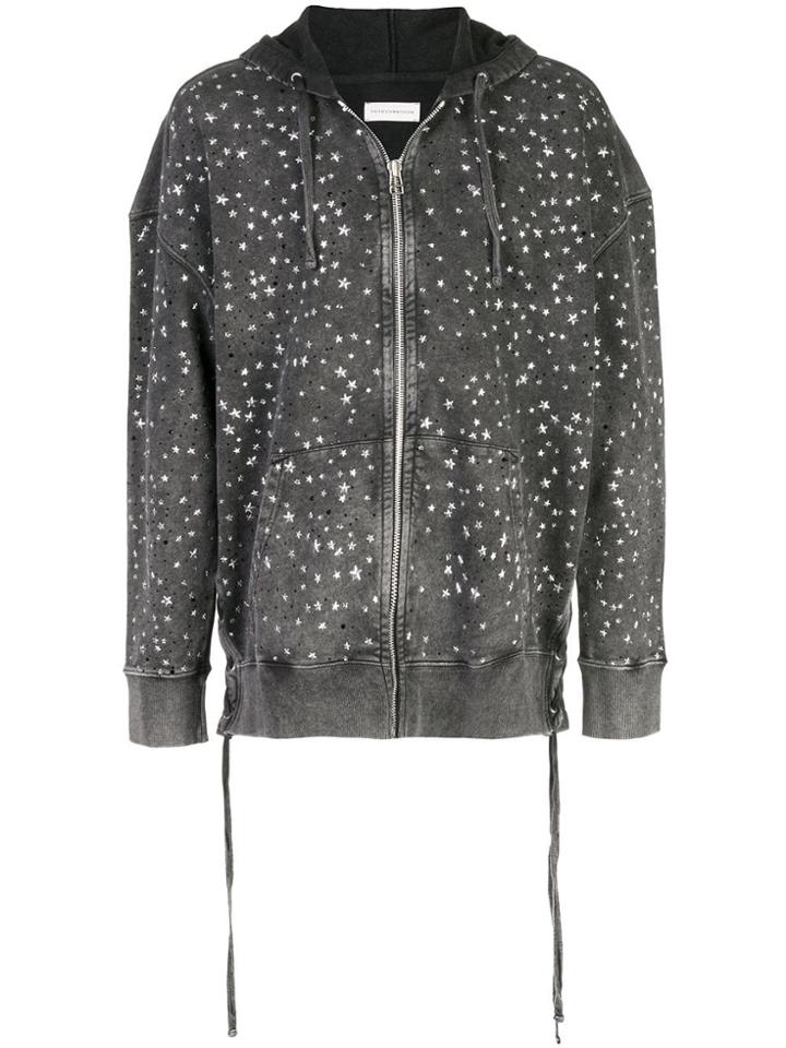 Faith Connexion Star Studded Jacket - Grey