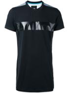Diesel Tonal Stripe T-shirt, Men's, Size: Medium, Blue, Rayon/polyester/spandex/elastane