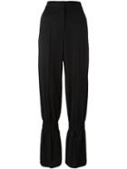 Stella Mccartney Tailored Gathered Leg Trousers - Black