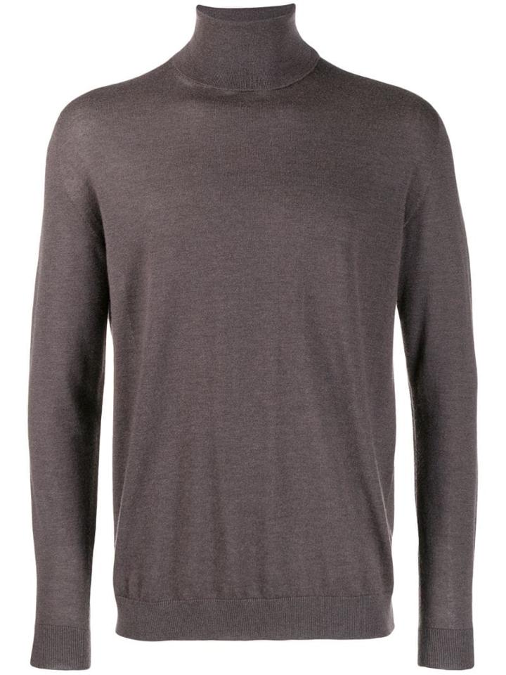 Iris Von Arnim Cashmere Rollneck Sweater - Grey