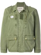Zadig & Voltaire Kid Mili Parka Jacket - Green