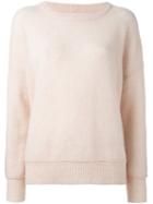 By Malene Birger 'biagio' Jumper, Women's, Size: Medium, Nude/neutrals, Spandex/elastane/mohair/wool/polybutylene Terephthalate (pbt)