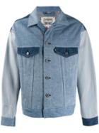 Levi's: Made & Crafted Colour Block Jacket - Blue