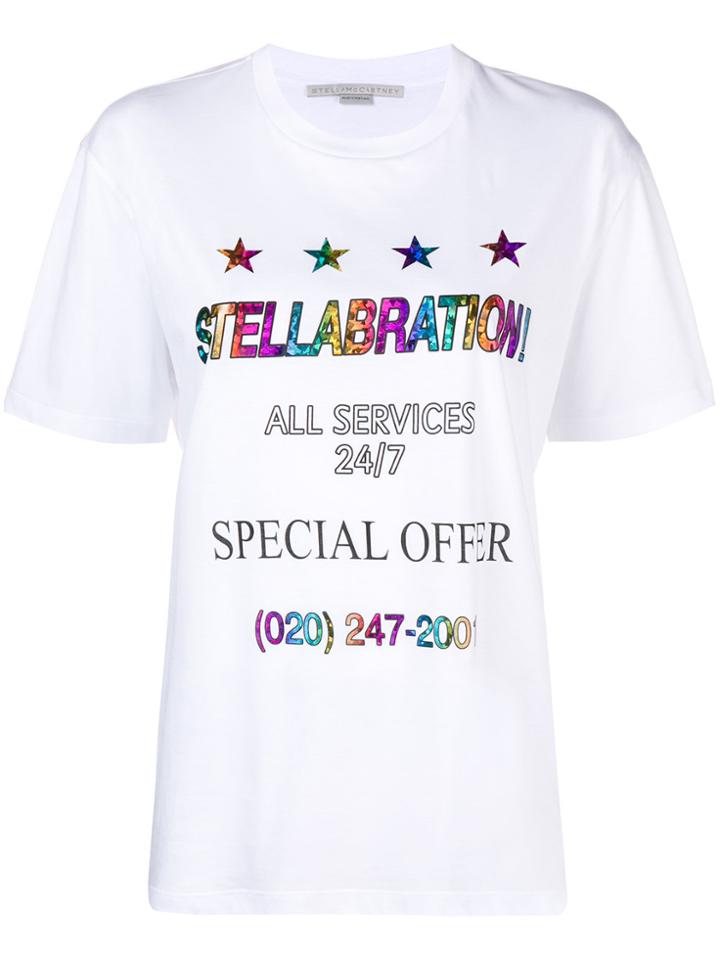Stella Mccartney Stellabration T-shirt - White