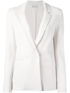 Forte Forte One Button Blazer, Women's, Size: 1, Nude/neutrals, Cotton/acetate/viscose/virgin Wool