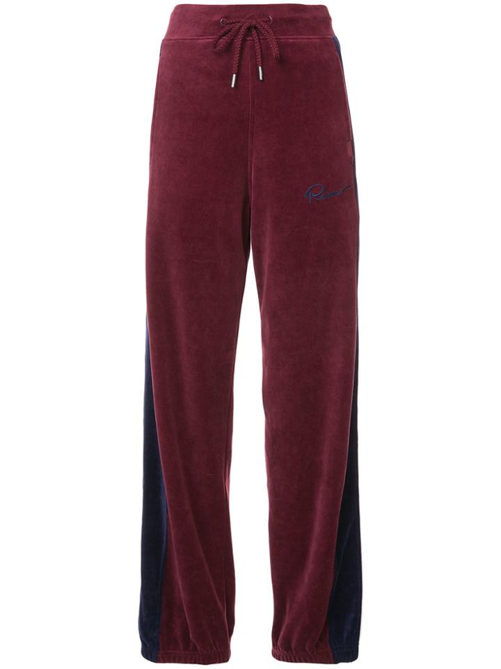 Fenty X Puma Velour Joggers - Red