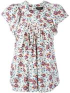 Isabel Marant - Rayner Blouse - Women - Silk - 36, Women's, Nude/neutrals, Silk