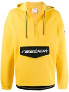 Reebok Logo Pocket Zipped Sweatshirt - Yellow