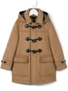 Burberry Kids Duffle Coat, Boy's, Size: 10 Yrs, Brown