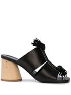 Proenza Schouler Knotted Rope Sandals - Black