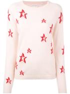 Chinti And Parker - Star Sweater - Women - Cashmere - Xs, Pink/purple, Cashmere