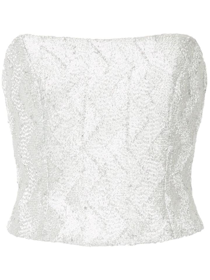 Manning Cartell No Filter Bustier - Metallic