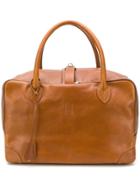Golden Goose Deluxe Brand Equipage Luggage Tote - Brown
