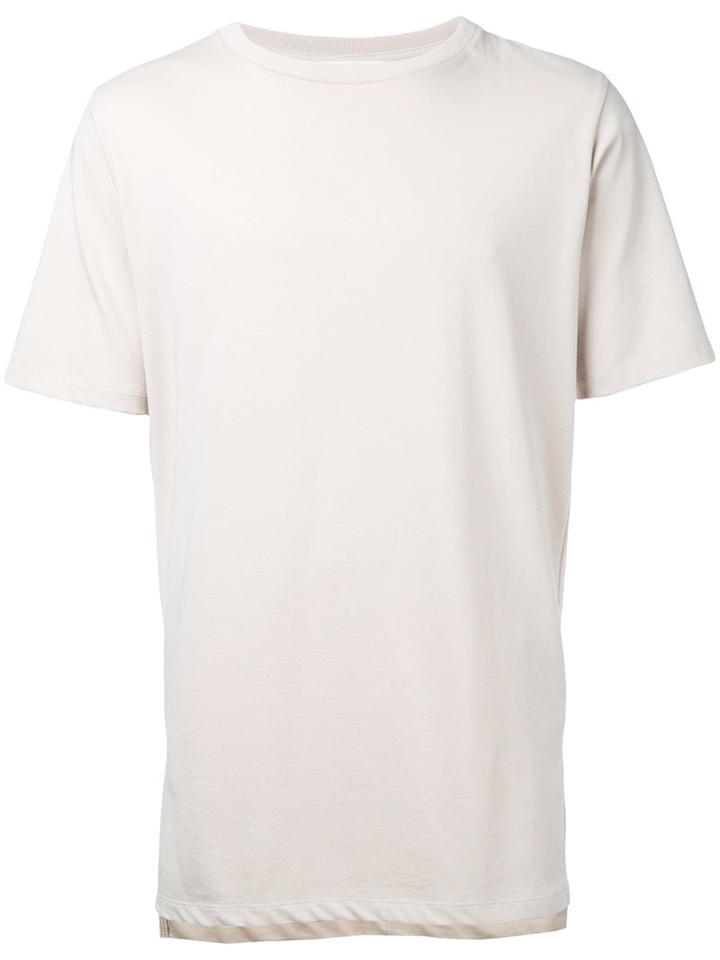 Textured T-shirt - Men - Cotton - S, Nude/neutrals, Cotton, Monkey Time