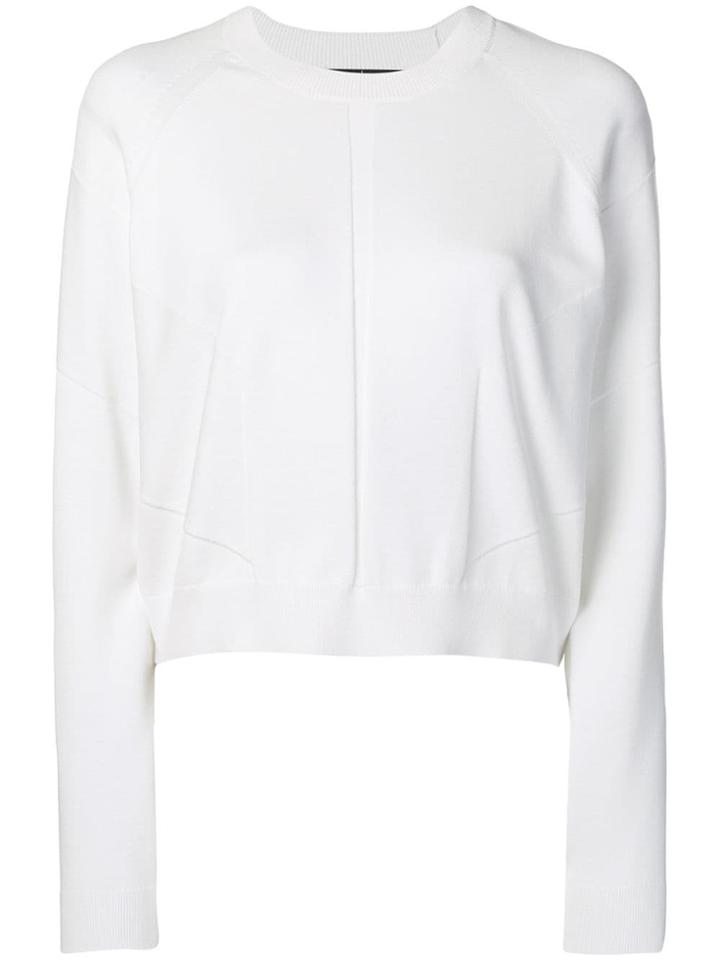 Lndr Air Cropped Sweatshirt - White