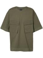 Juun.j - Oversized T-shirt - Men - Cotton - 50, Green, Cotton