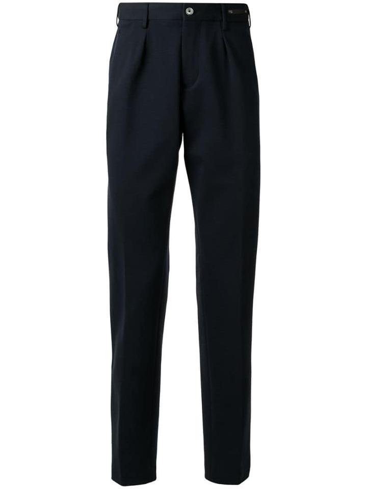 Pt05 Sharp Fit Trousers - Blue