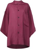 Golden Goose Oversized Button-up Shirt - Purple