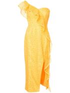 Rebecca Vallance Baha Midi Dress - Yellow & Orange