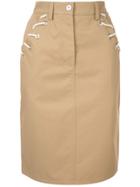 Walk Of Shame Rope Cord Skirt - Brown