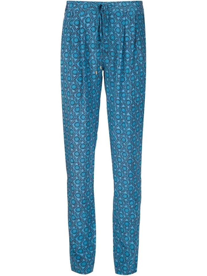 Derek Lam 10 Crosby Mosaic Print Trousers
