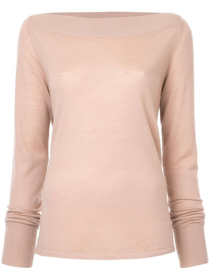 Dion Lee Spiral Loop Knit Sweater - Nude & Neutrals