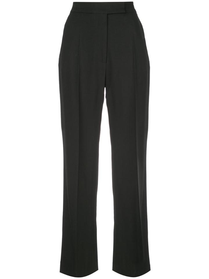Partow High-rise Trousers - Black