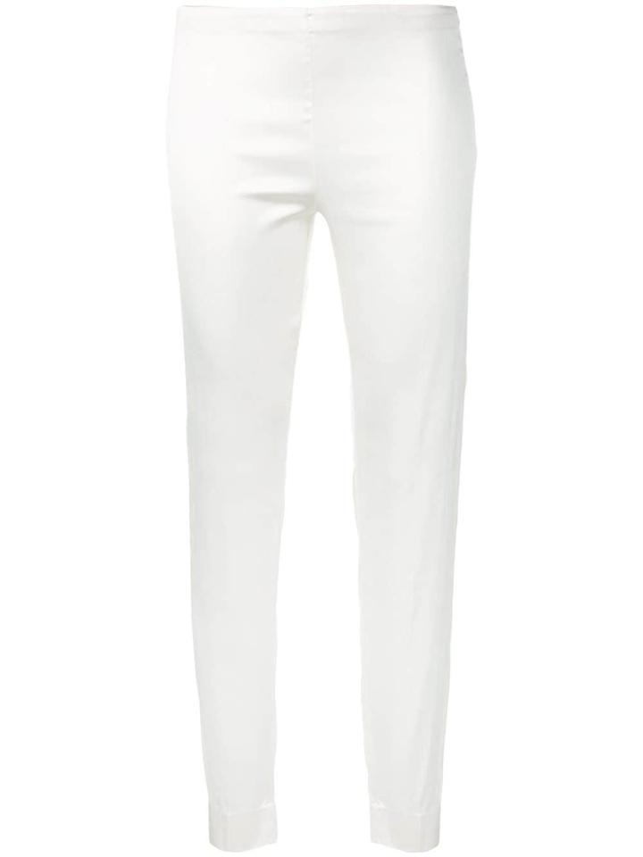 P.a.r.o.s.h. Slim-fit Cropped Trousers - White