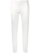 P.a.r.o.s.h. Slim-fit Cropped Trousers - White