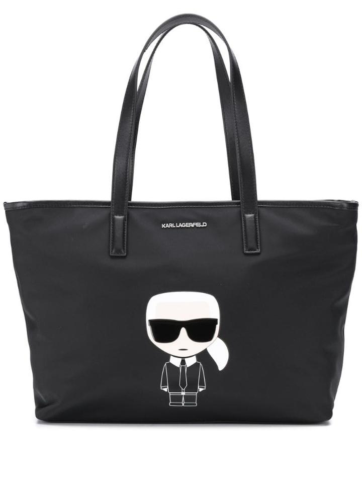 Karl Lagerfeld Ikonik Karl Tote - Black