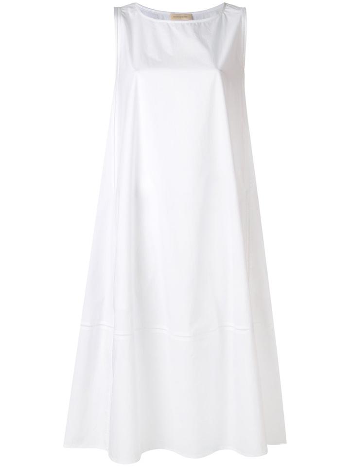 Flared Dress - Women - Cotton - 36, White, Cotton, Wunderkind