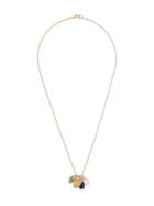 Isabel Marant Contrast Charm Necklace - Metallic
