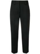 Acne Studios Cropped Tailored Trousers - Black