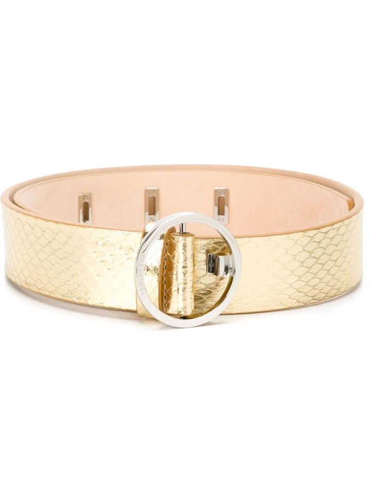 Dsquared2 Waist Belt, Women's, Size: 75, Grey, Leather